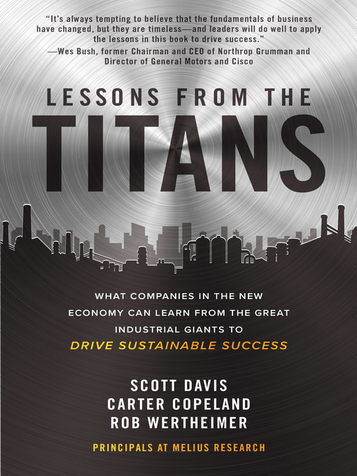 Title details for Lessons from the Titans by Scott Davis - Available